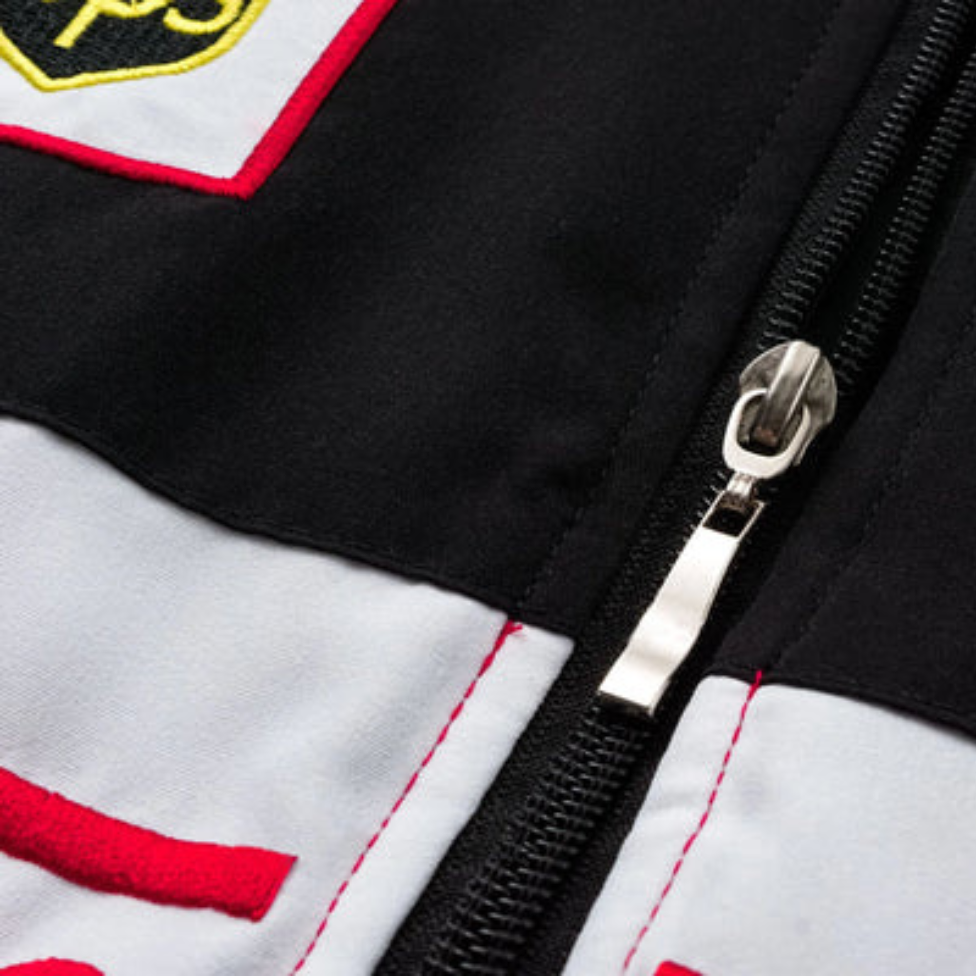 White Vintage Racing Jacket
