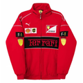 Red Vintage Racing Jacket