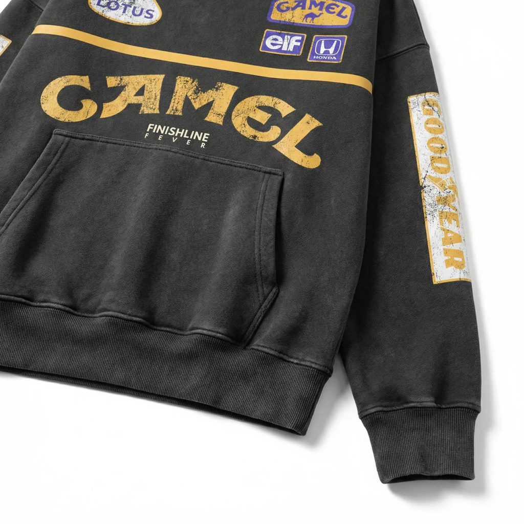 Camel Vintage Hoodie V2