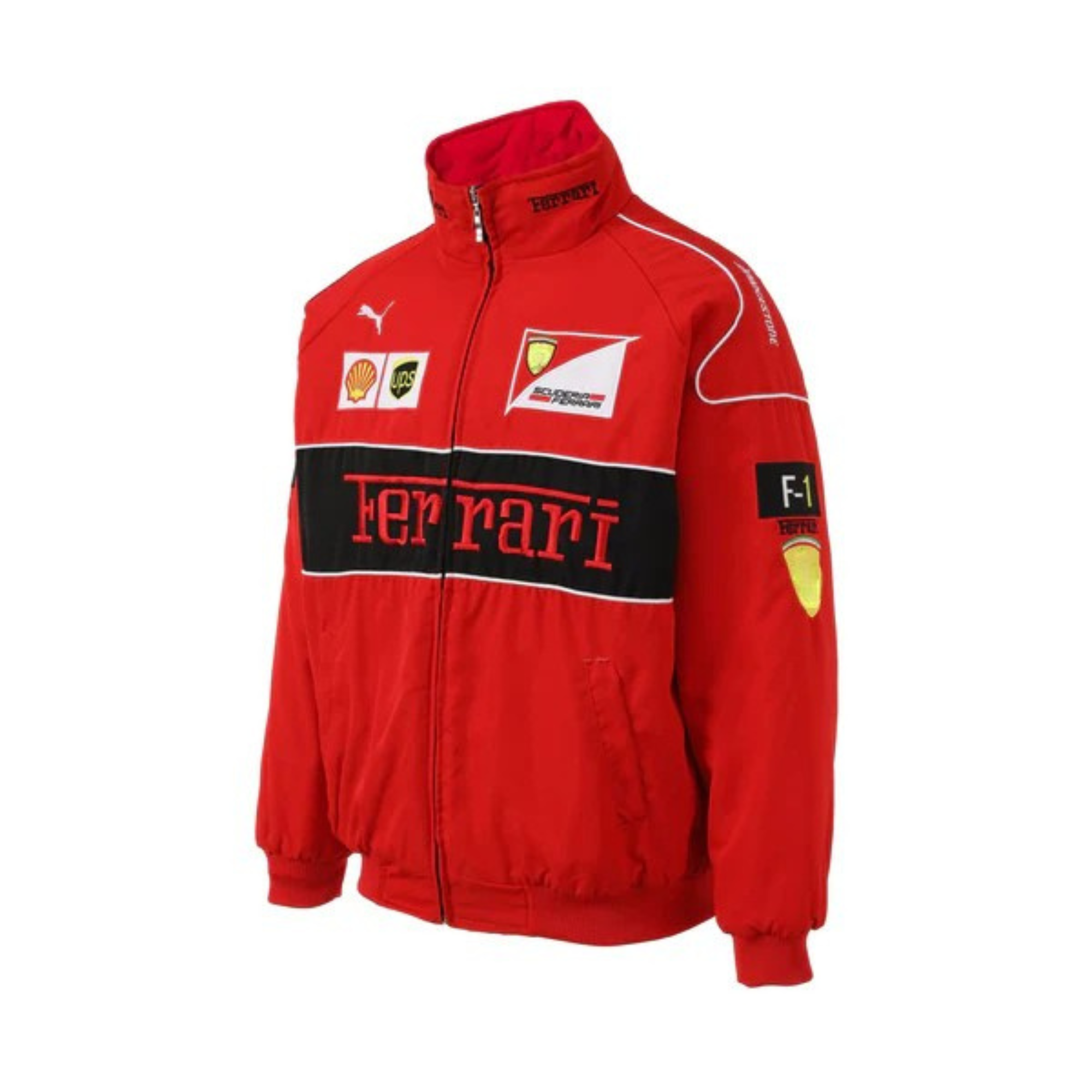 Red Vintage Racing Jacket