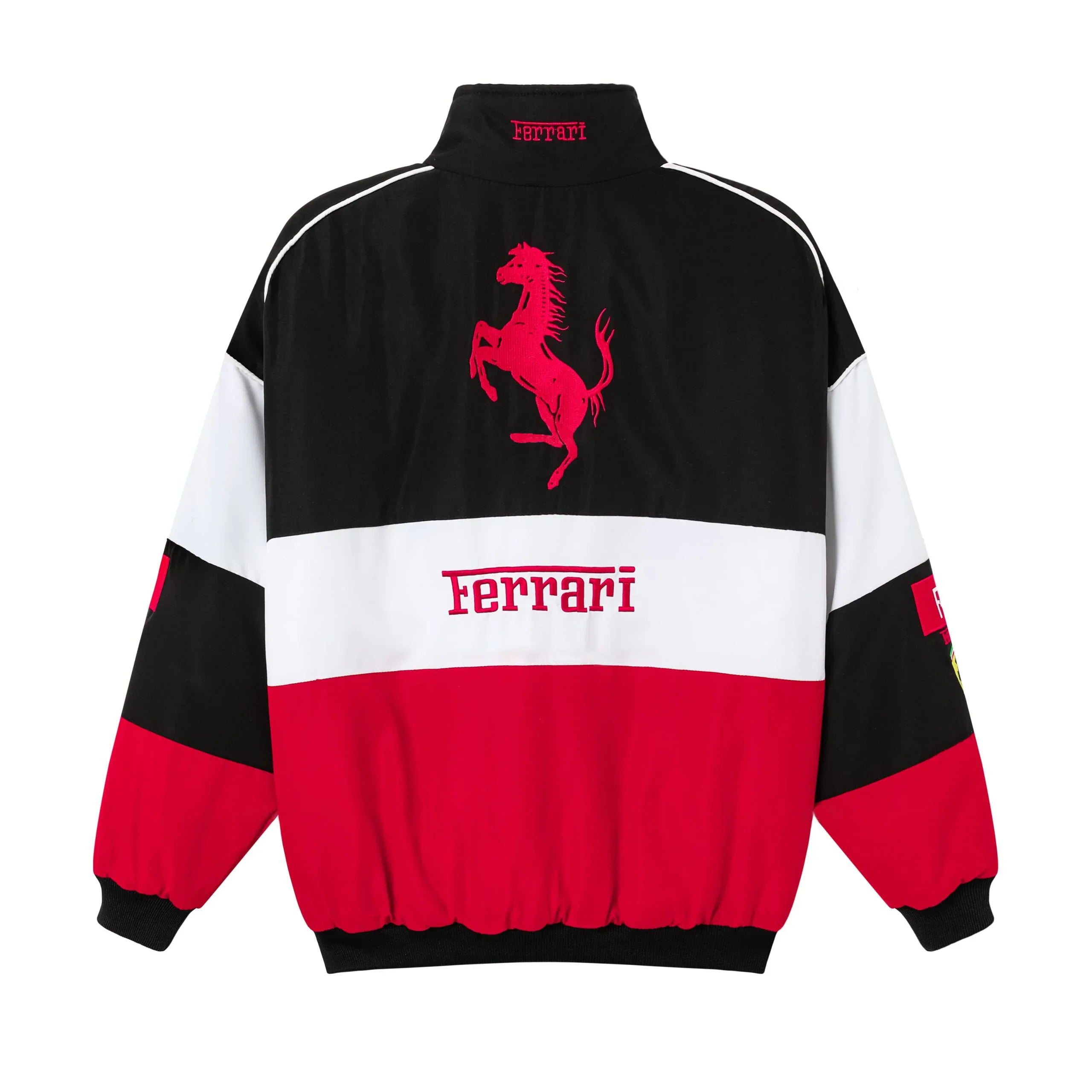 White Vintage Racing Jacket