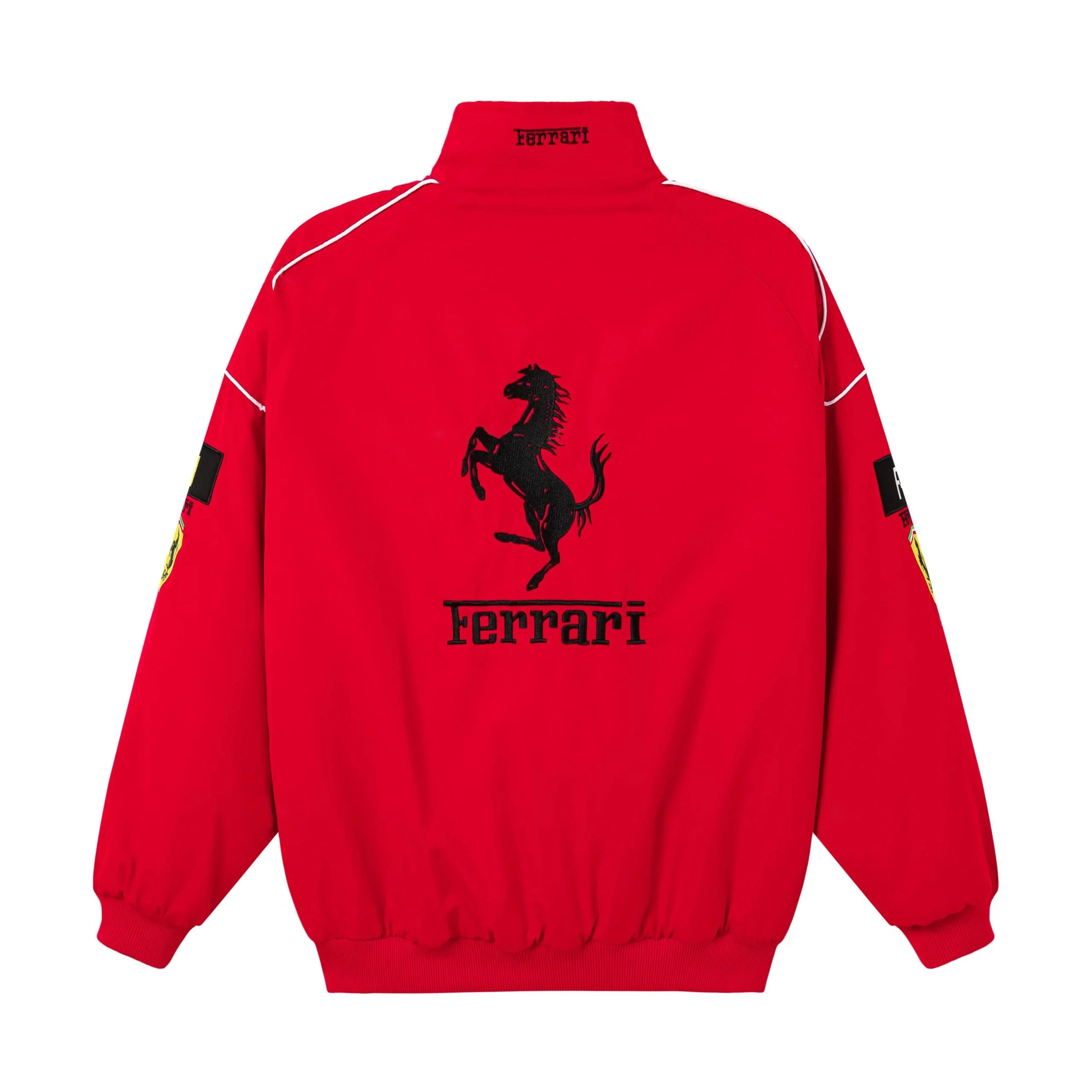 Red Vintage Racing Jacket