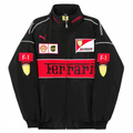 Black Vintage Racing Jacket
