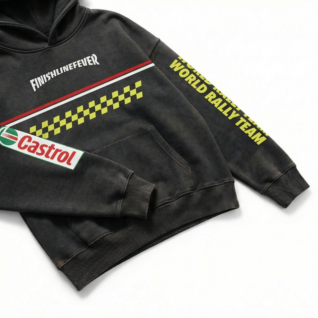 Washed Rally Team Hoodie