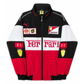 White Vintage Racing Jacket