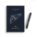 FORMULA 1 YAS MARINA CIRCUIT POSTER