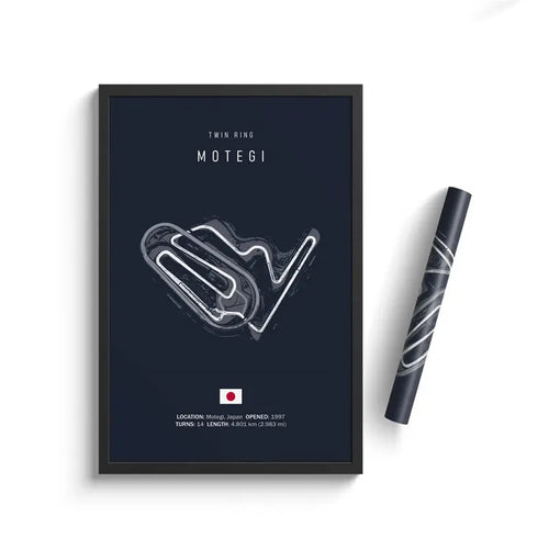 MOTEGI CIRCUIT POSTER