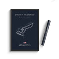 FORMULA 1 CIRCUIT OF THE AMERICAS CIRCUIT POSTER